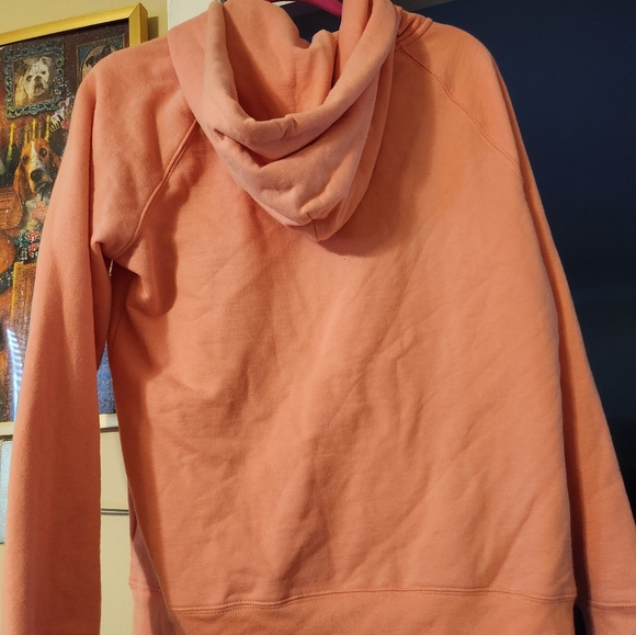 GAP Coral Zip-Up Hoodie Woman's Sweatshirt Large NWOT - Picture 3 of 4
